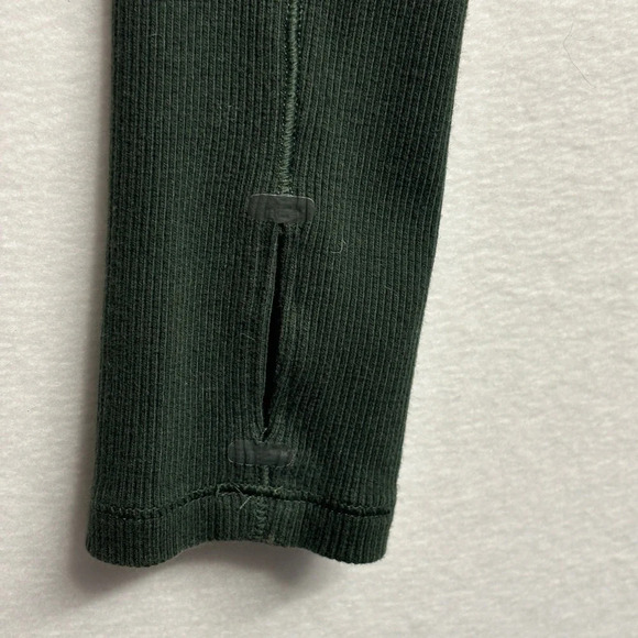 Under Armour open waterfall cardigan hooded XS forest green women’s thumb holes - Picture 3 of 11